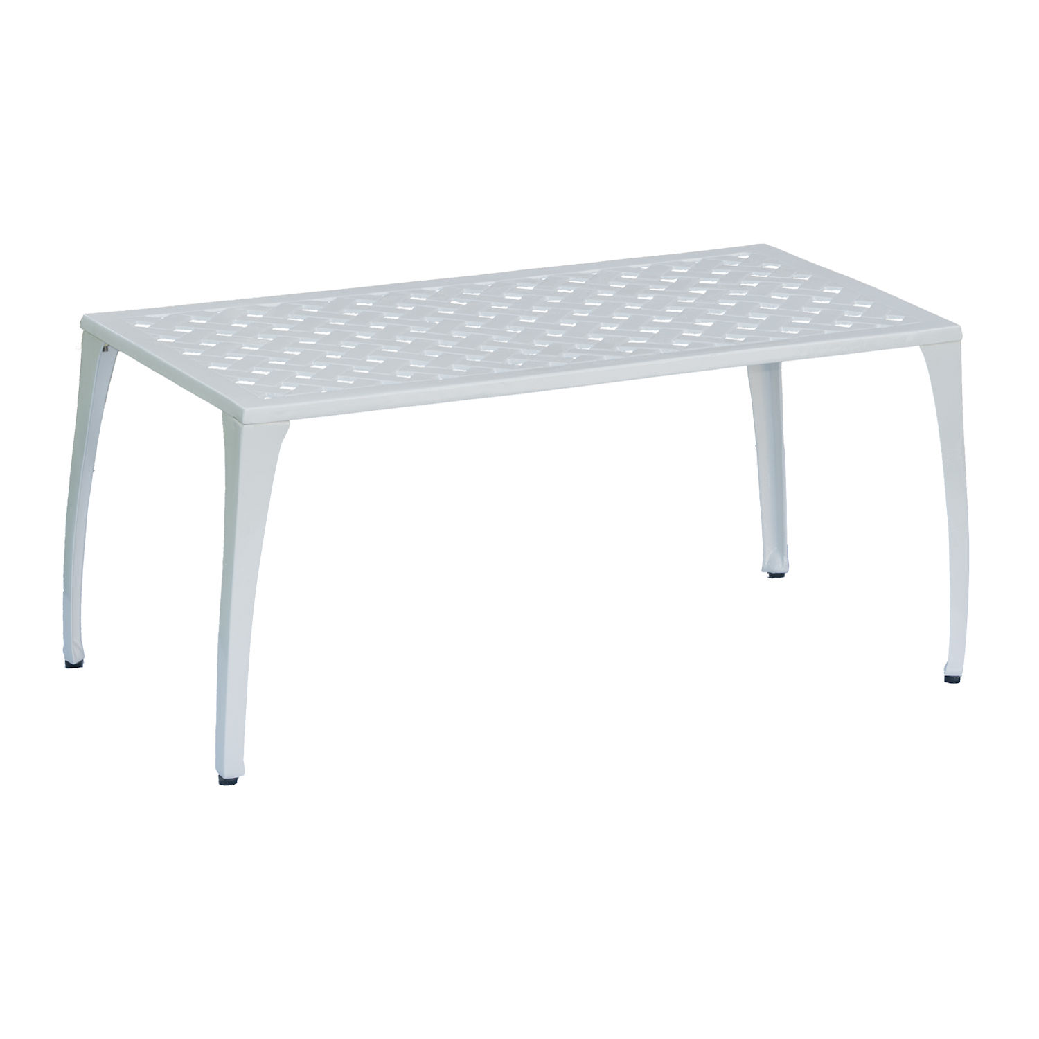 Inko Gartentisch Eden Alu-Guss weiß 90x46x44 cm Tisch Terrassentisch Inko Gartentisch Eden Alu-Guss weiß 90x46x44 cm Tisch Terrassentisch