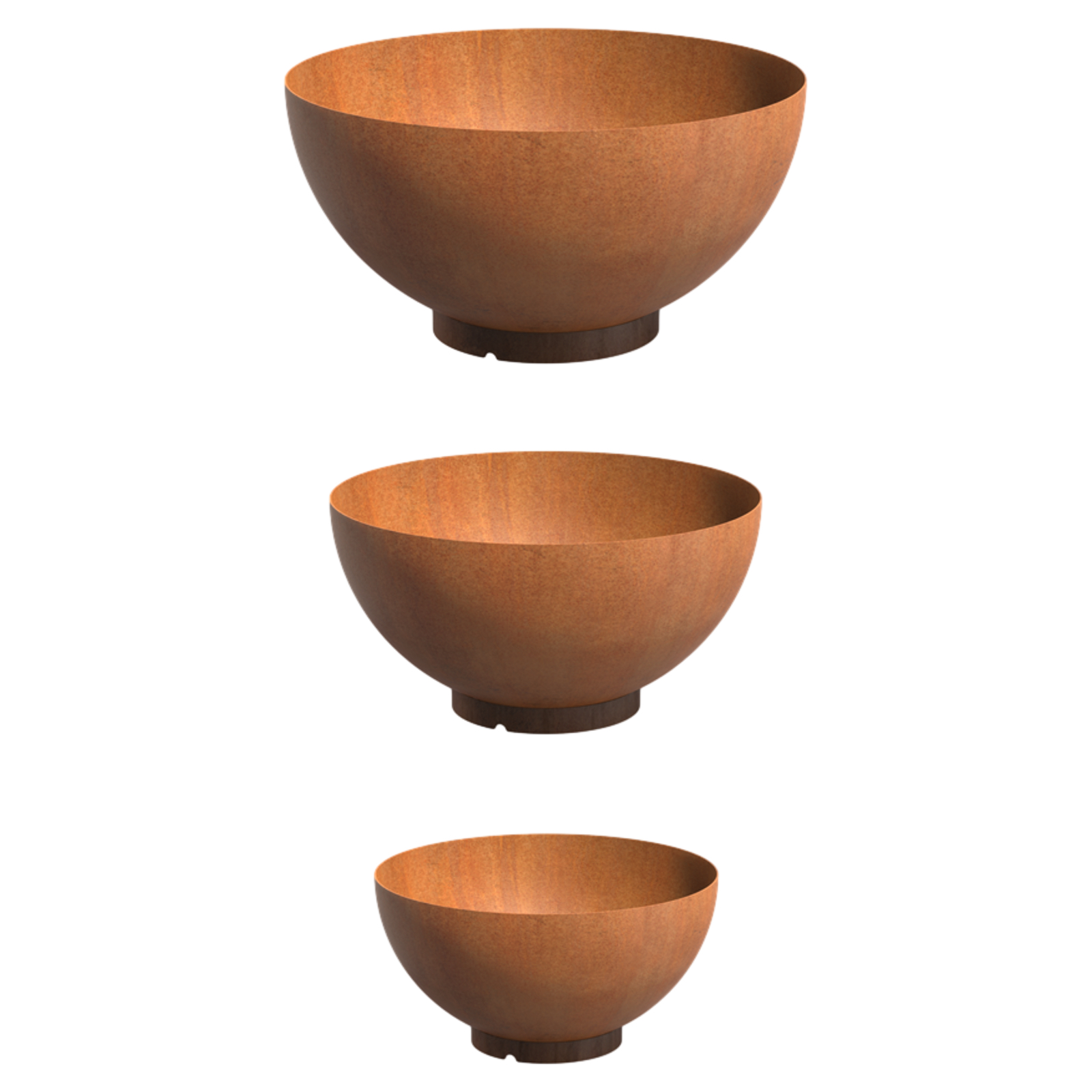 Adezz Bocca aus Corten-Stahl Pflanzgefäß Wetterfest Pflanzkübel Blumenschale Adezz Bocca aus Corten-Stahl Pflanzgefäß Wetterfest Pflanzkübel Blumenschale