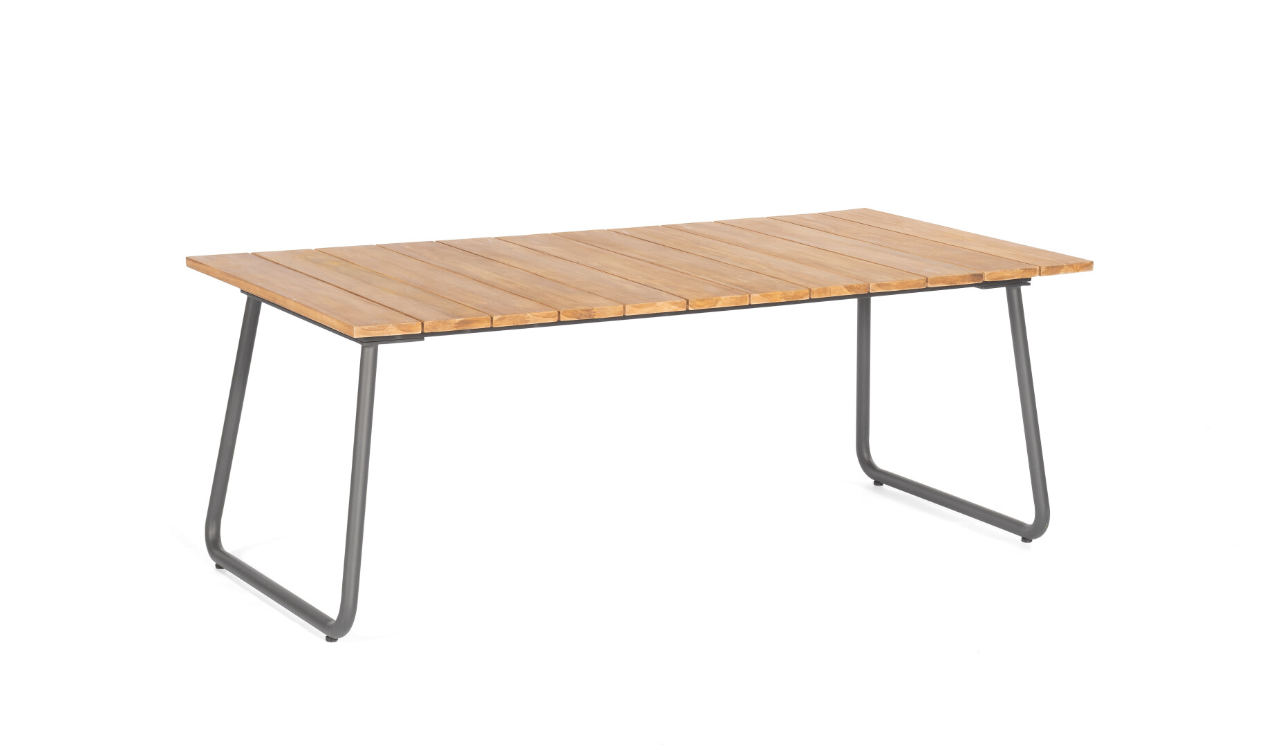 Sonnenpartner Lounge-Tisch Woodland 200x100 cm Aluminium mit Teak Loungetisch Sonnenpartner Lounge-Tisch Woodland 200x100 cm Aluminium mit Teak Loungetisch