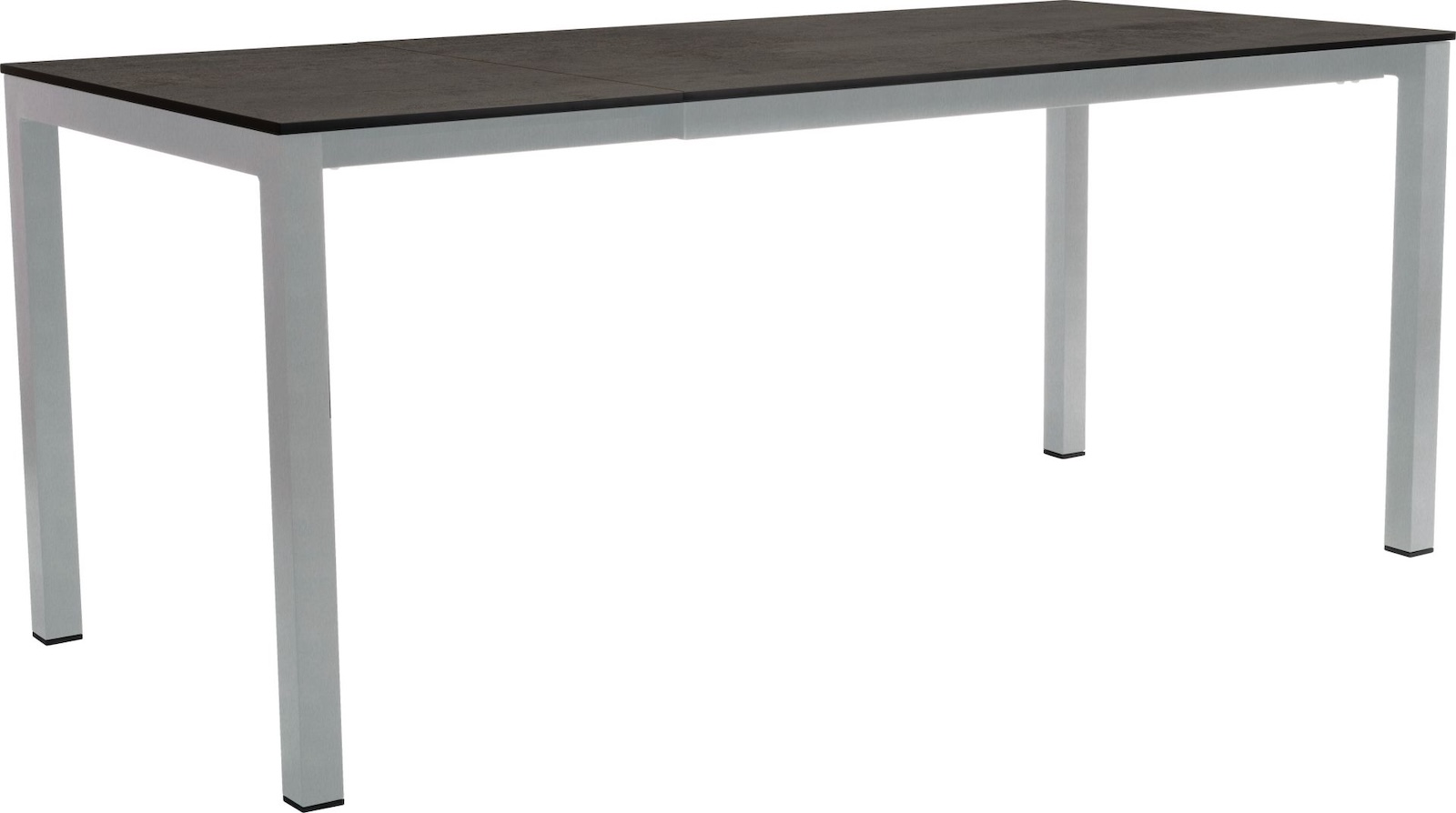 Stern Classic Ausziehtisch Gartentisch Dining-Tisch Edelstahl 130/180x80 cm