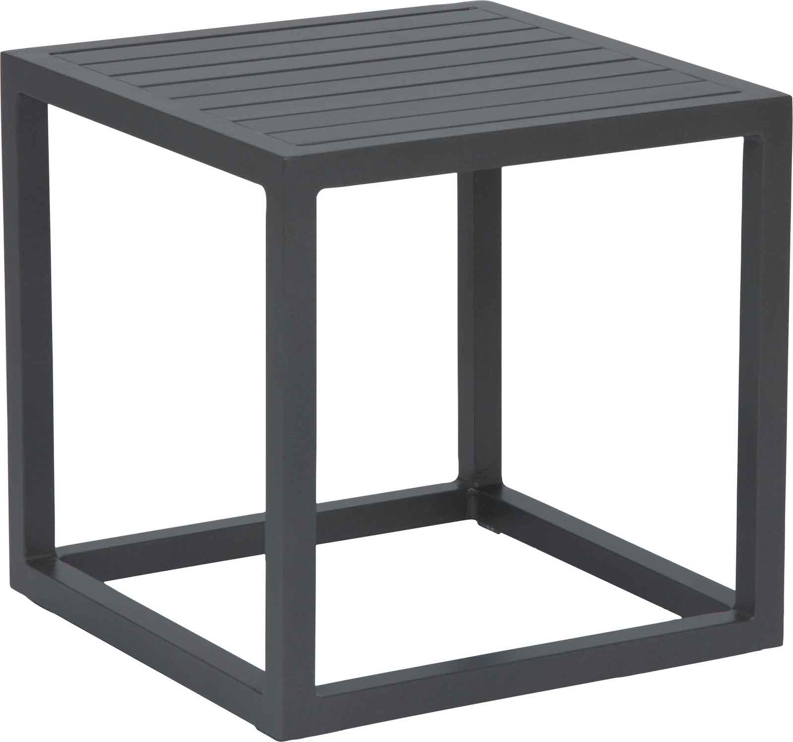 Stern Beistelltisch Robin Aluminium anthrazit 40x40 cm Loungetisch Tisch