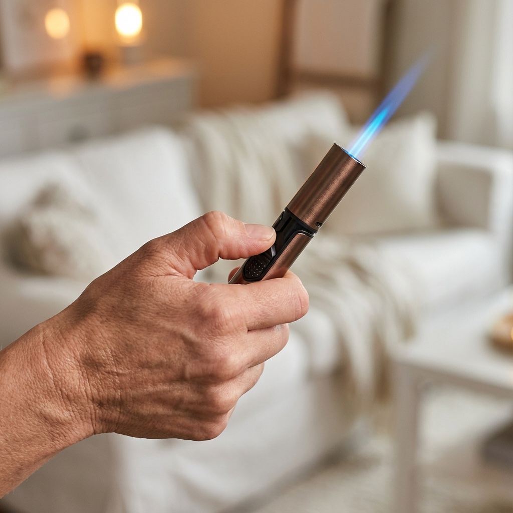 Tenderflame Pen Torch Lighter Bronze Feuerzeug TF-710002