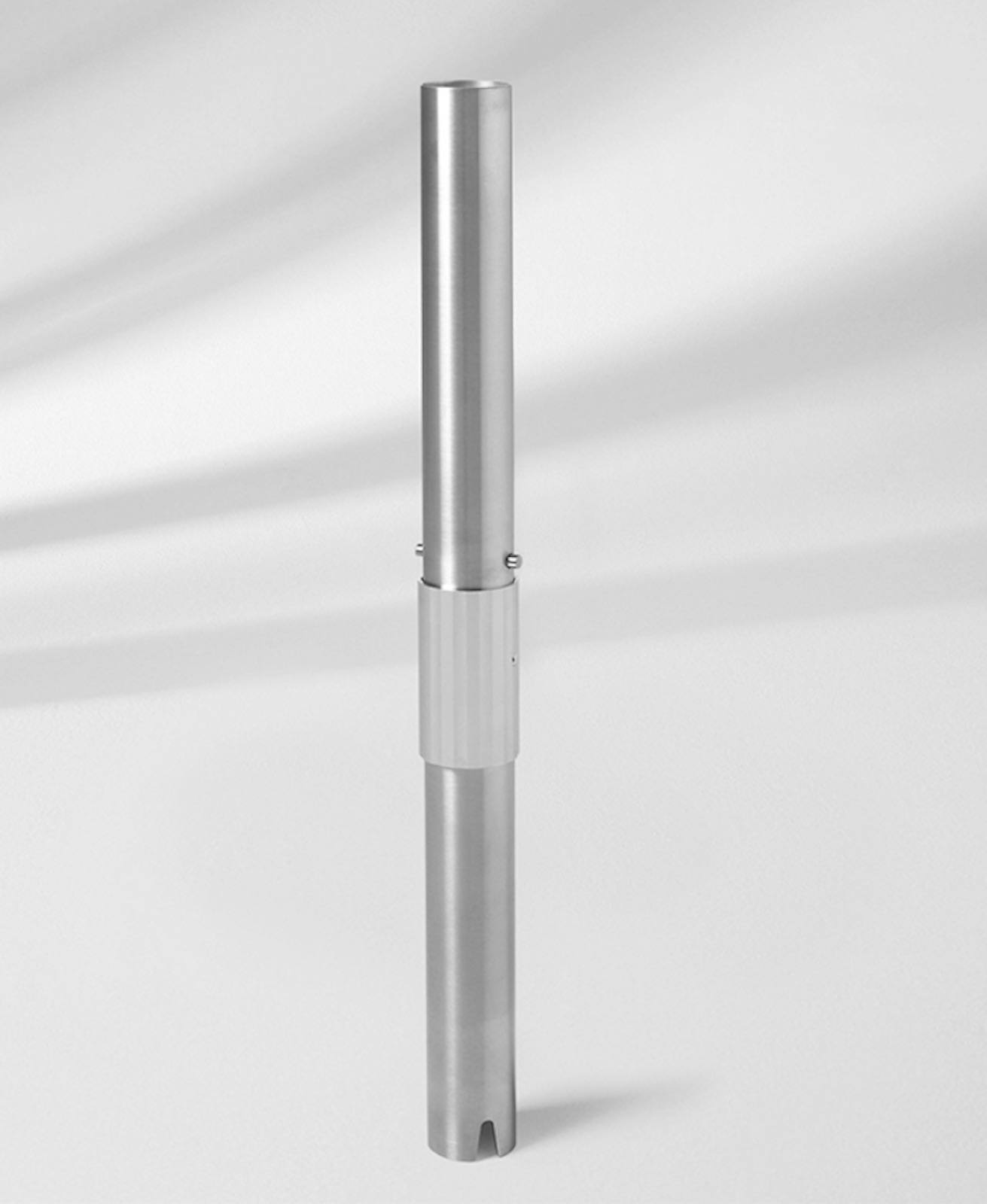 GLATZ Übergangsrohr PX P+ aus Stahl verzinkt natureloxiert Schirmbefestigung