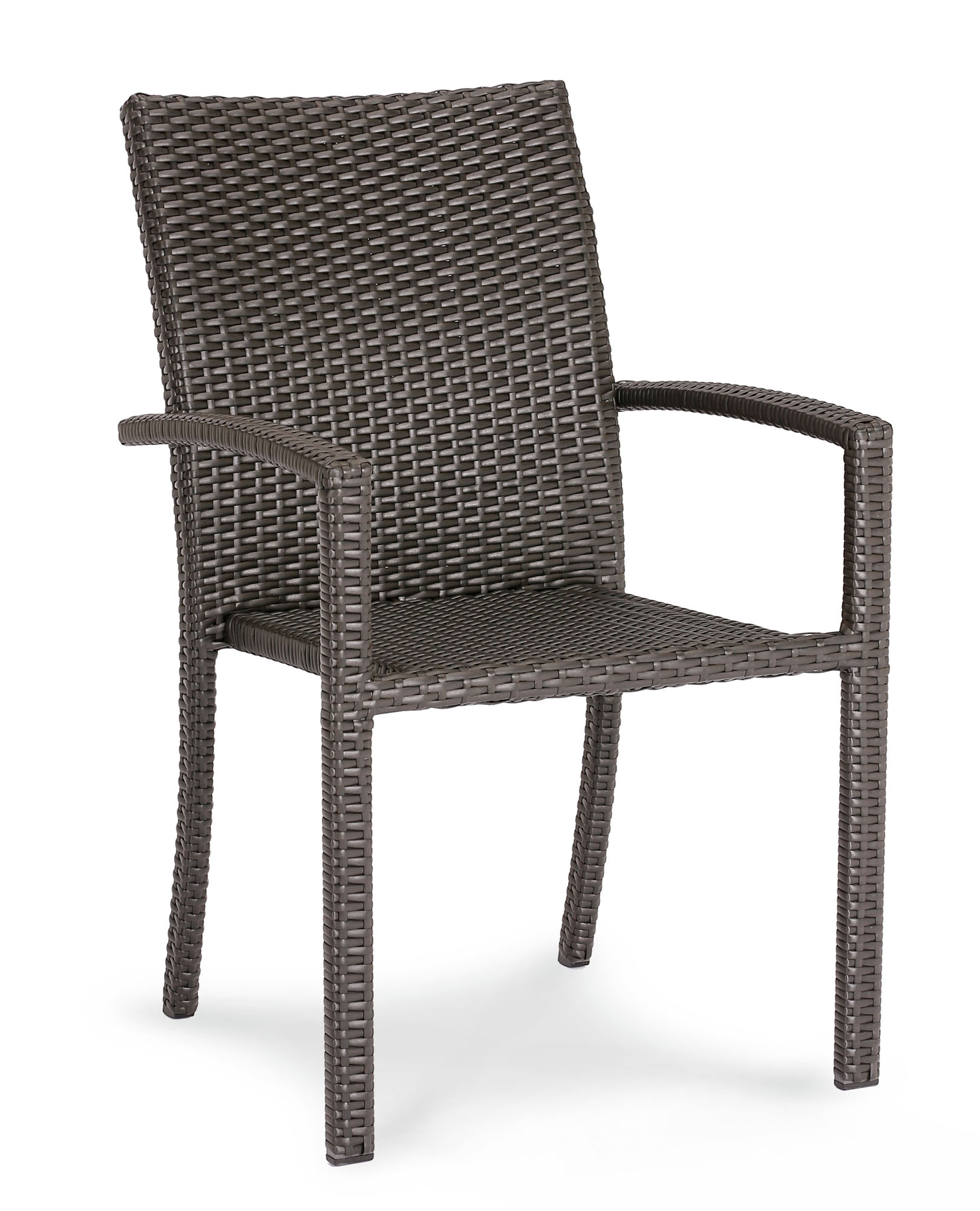 Best Freizeitmöbel Stapelsessel Samoa mocca ca. 57 x 63 x 88 cm