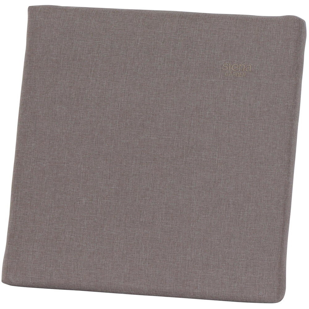 Siena Garden Liberta Hockerauflage Sitzkissen 47x47 cm taupe aus Polypropylen S08925