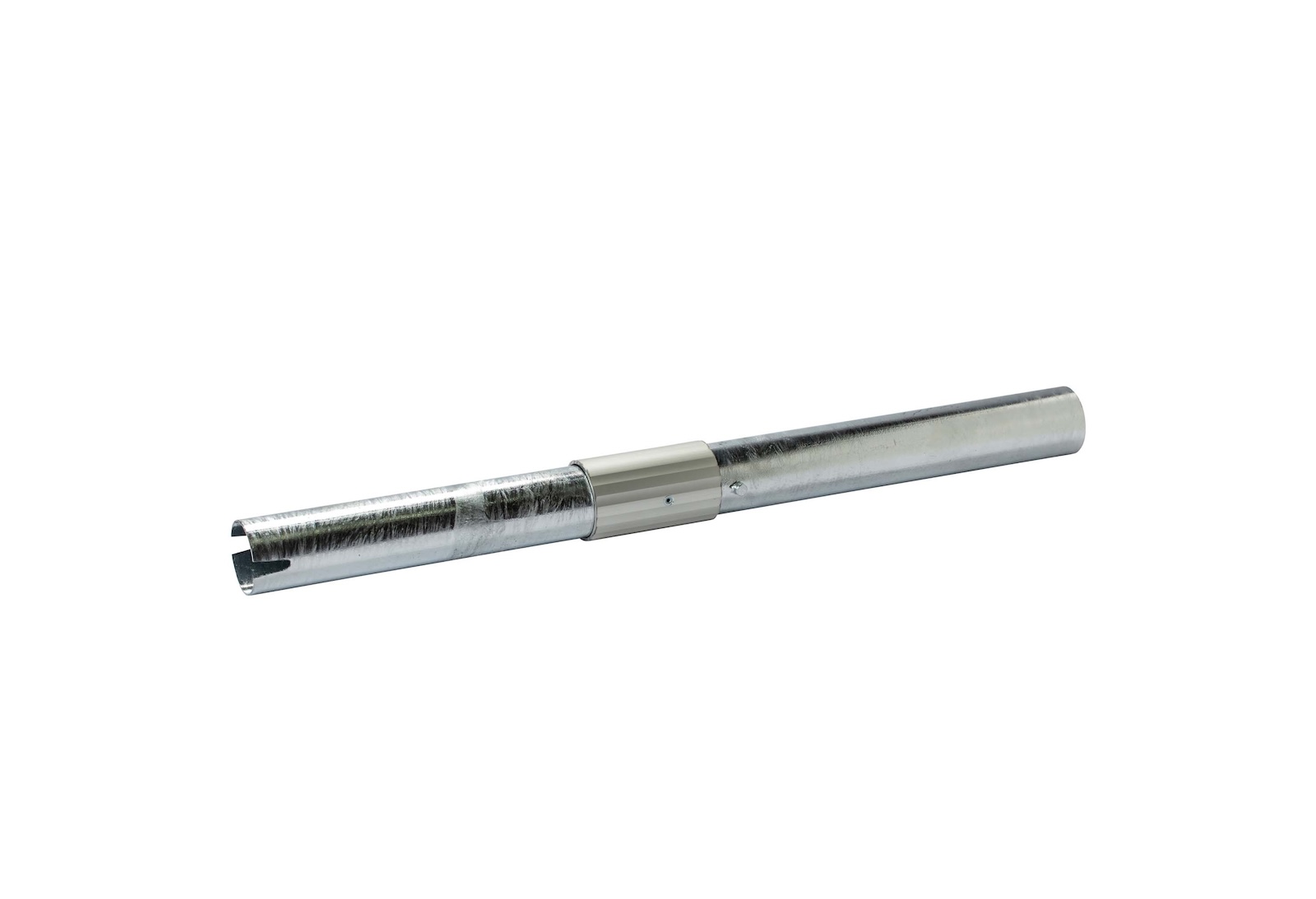 GLATZ Übergangsrohr PX P+ aus Stahl feuerverzinkt natureloxiert Schirmbefestigung