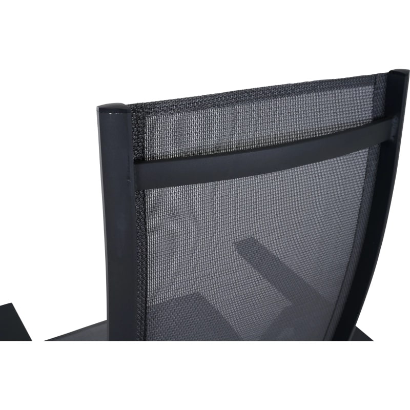 Siena Garden Tauro Klapp-Sessel – Aluminiumgestell (matt anthrazit) & royal-grey Textilbezug (S83264)