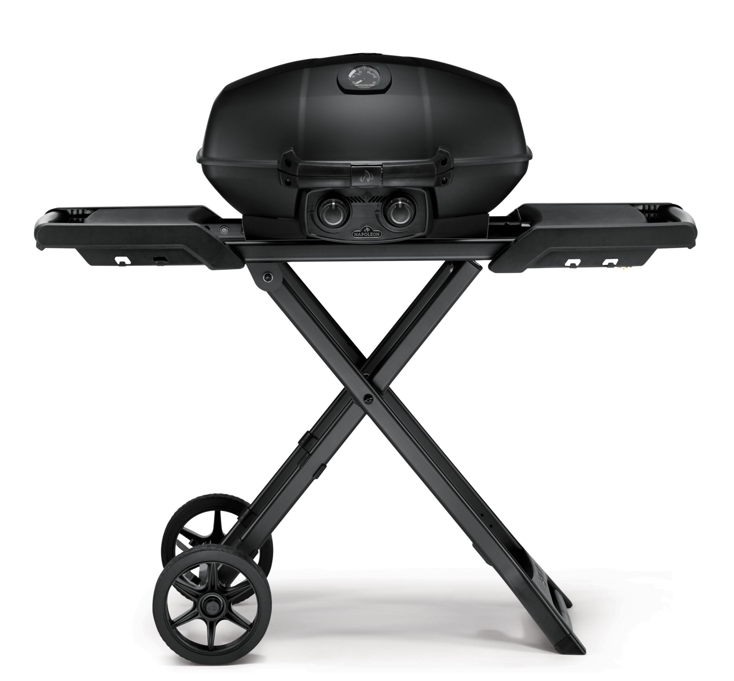 Napoleon Phantom TRAVELQ PRO285X Tragbarer Gasgrill Mattschwarz 4,1 kW 2 Brenner PRO285X-MK-DE-PHM