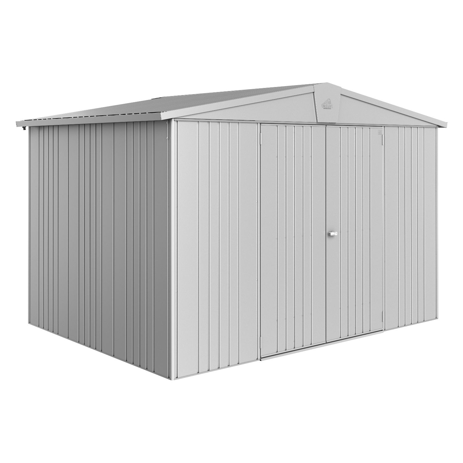 Biohort Gerätehaus Europa silber-metallic in 9 verschiedenen Größen Gartenhaus