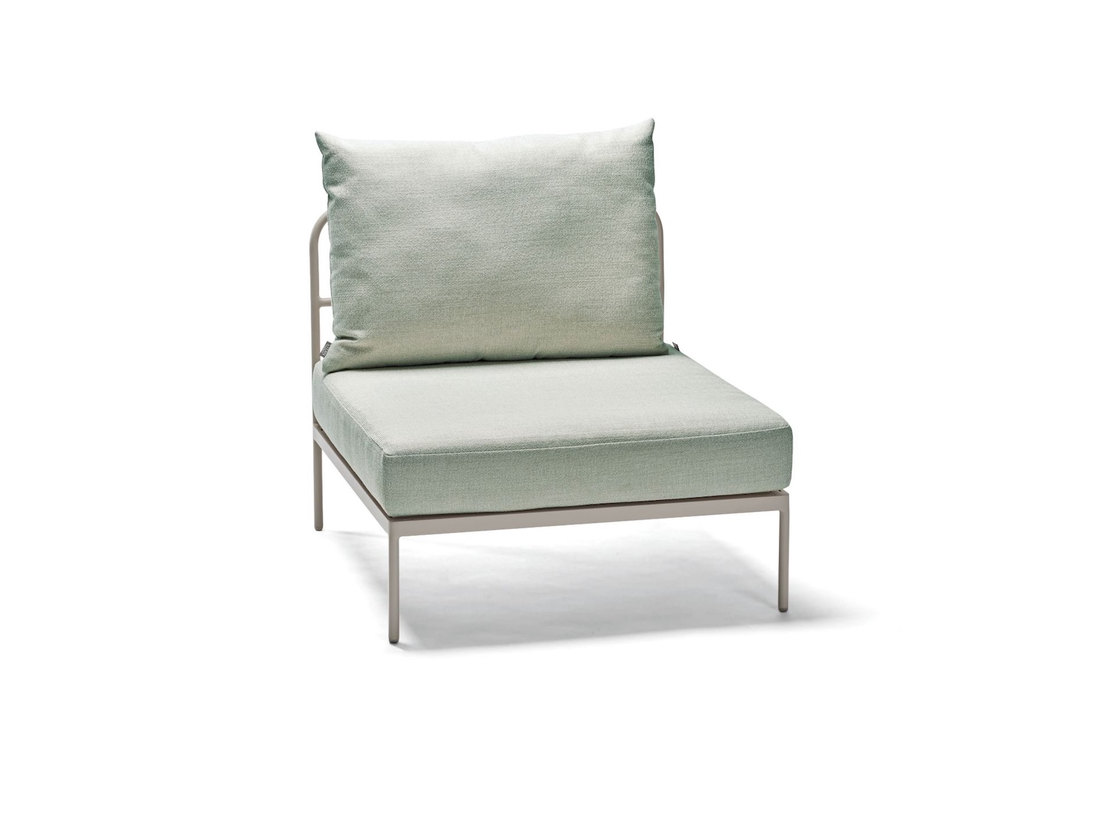 Stern Coco Lounge-Mittelelement Lounge-Bank Lounge-Sofa Gartensofa greige/salbei