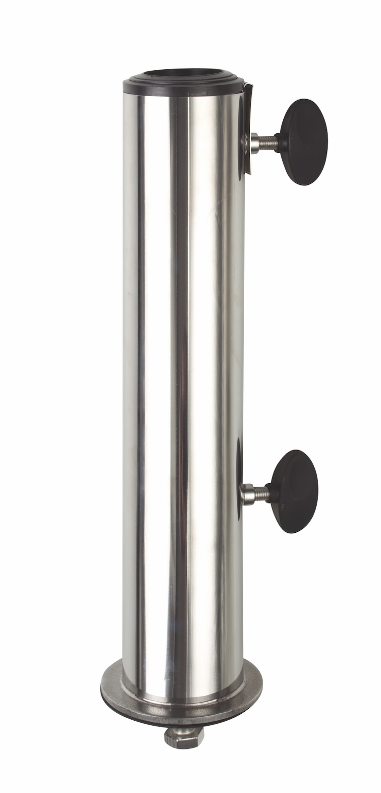 Doppler Strandrohr für Granitsockel 25 – 48 oder 32 – 60 auswählbar aus Edelstahl 85897