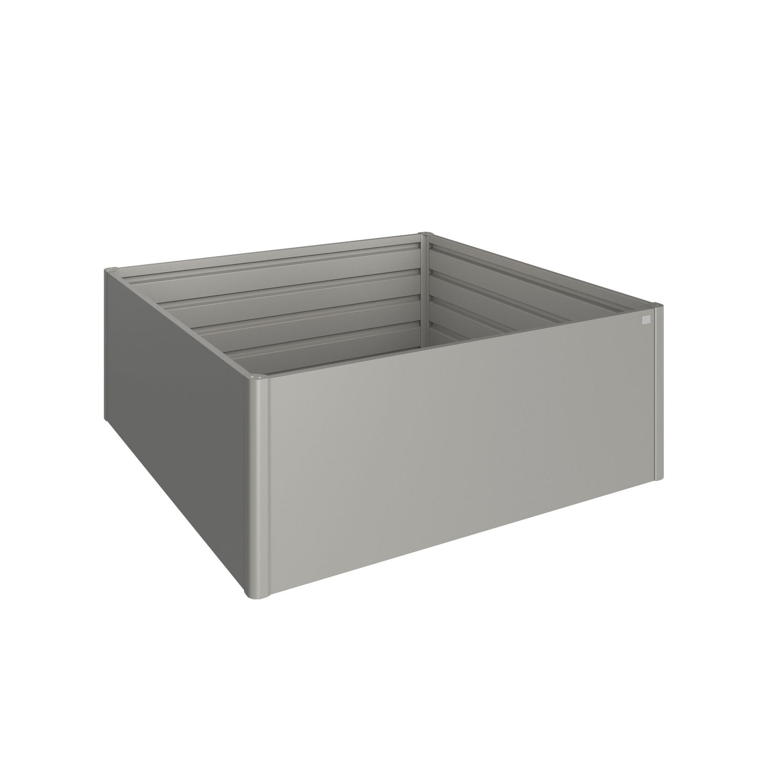 Biohort HochBeet Pflanzgefäss quarzgrau-metallic Stahlblech/Glasfaser