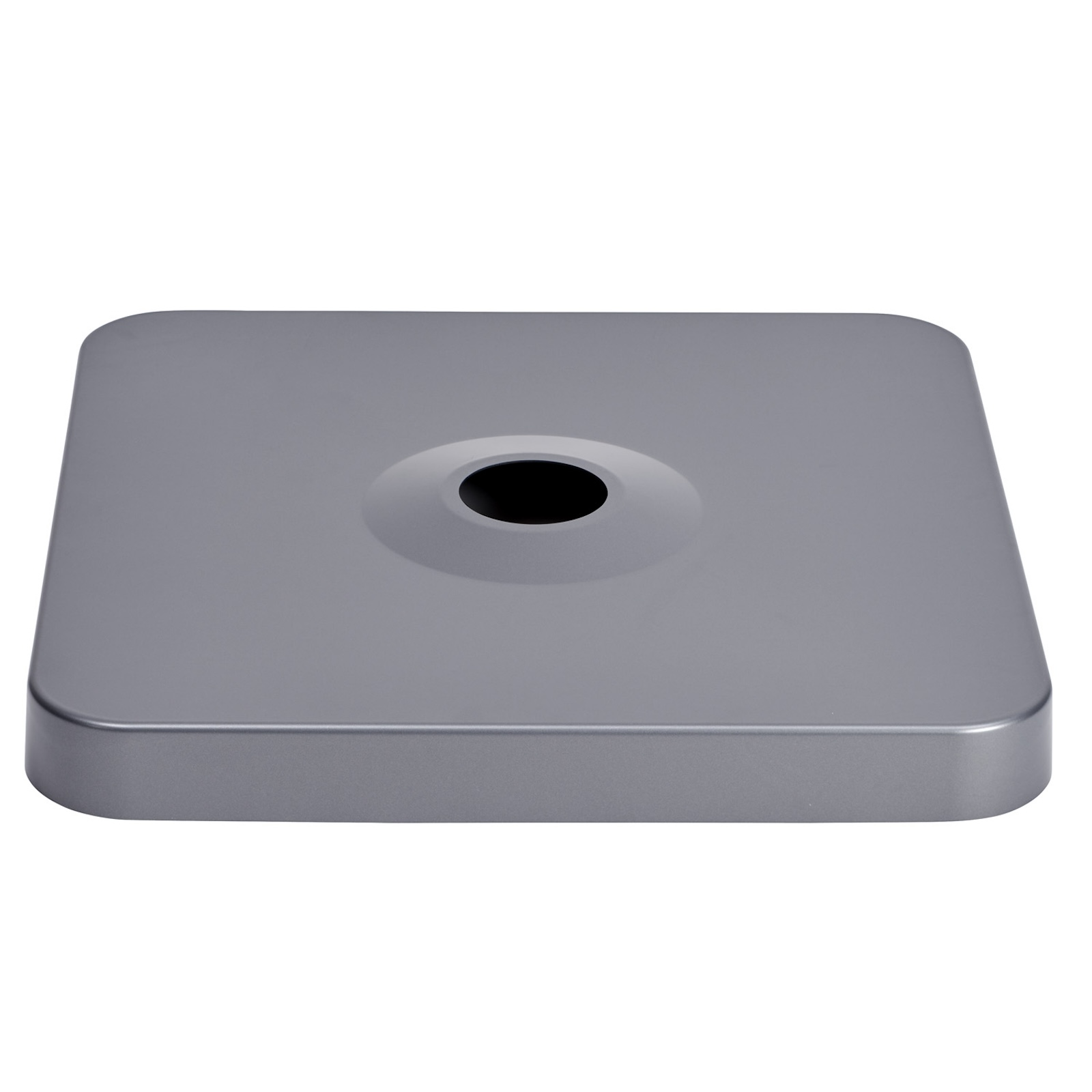 GLATZ Decorplatte Abdeckung zu Sockel M4 120 kg anthrazit Kunsttstoff ABS beschichtet