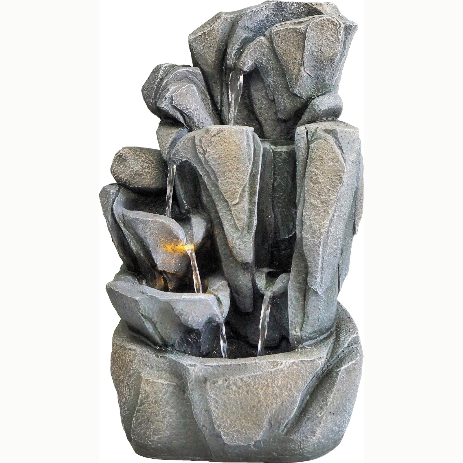 Granimex Jarro Brunnen inkl. Pumpe und LED-Beleuchtung 45x28x26 cm Granimex Jarro Brunnen inkl. Pumpe und LED-Beleuchtung 45x28x26 cm