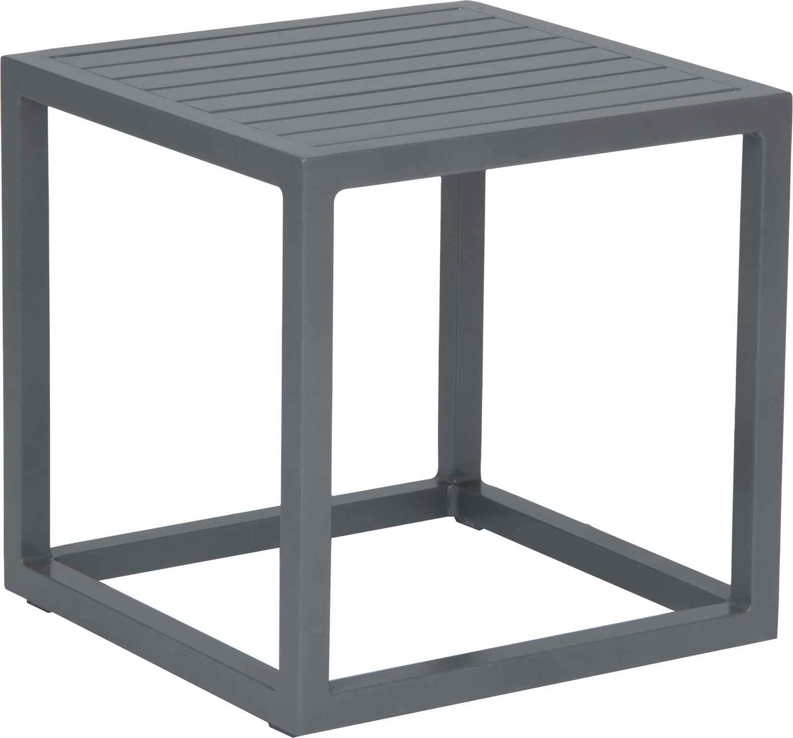 Stern Beistelltisch Robin Aluminium graphit 40x40 cm Loungetisch Tisch