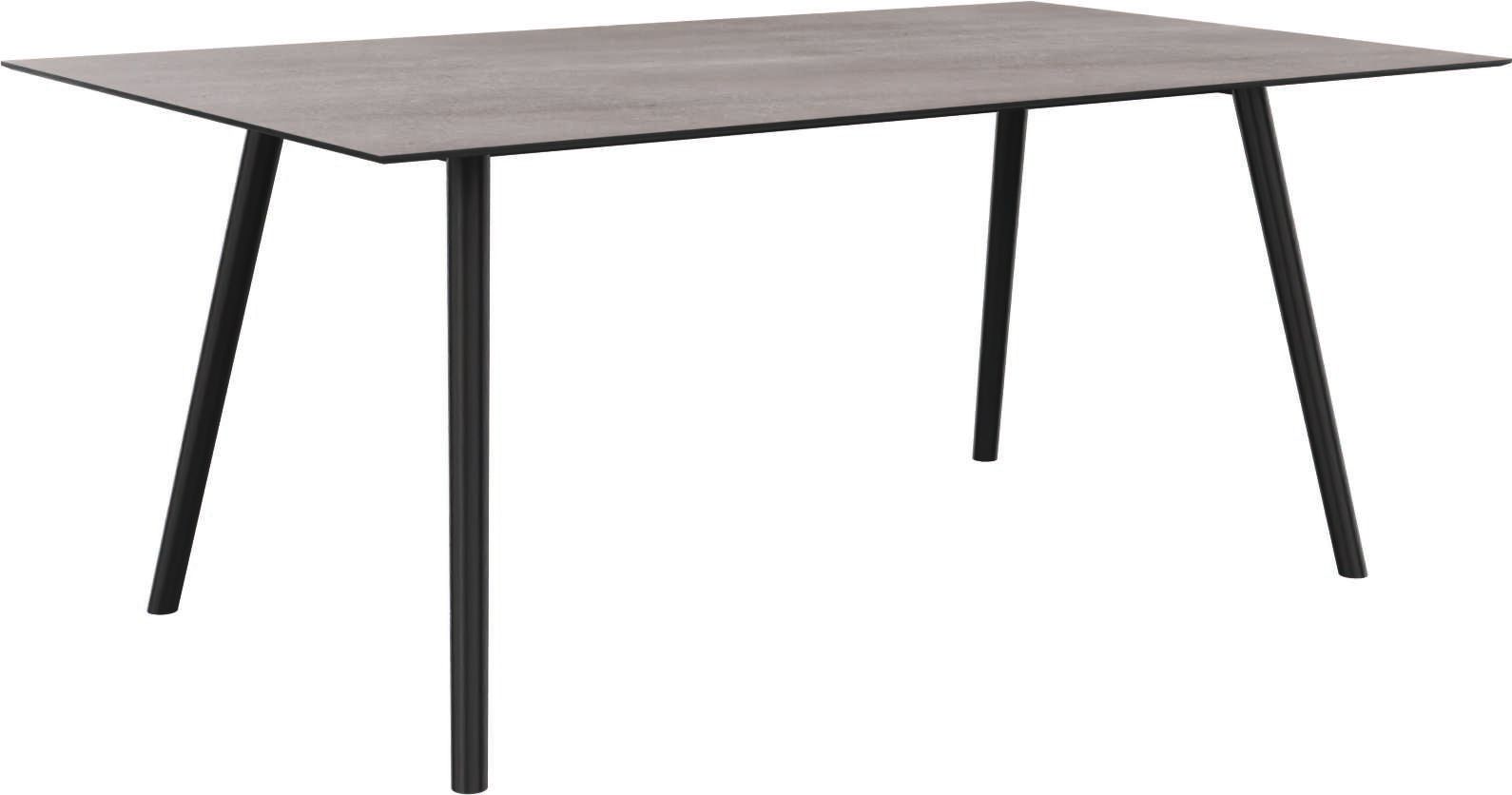 Stern Interno Dining-Tisch Gartentisch 180x100 cm Rundrohr Aluminium mehrere Varianten