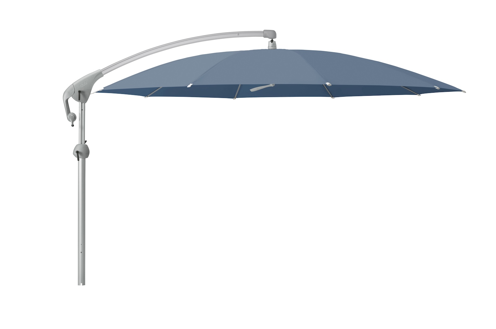 GLATZ Sonnenschirm PENDALEX® P+ rund ø 300 cm Stoffklasse 5 in 27 Farben wählbar Seitenmast