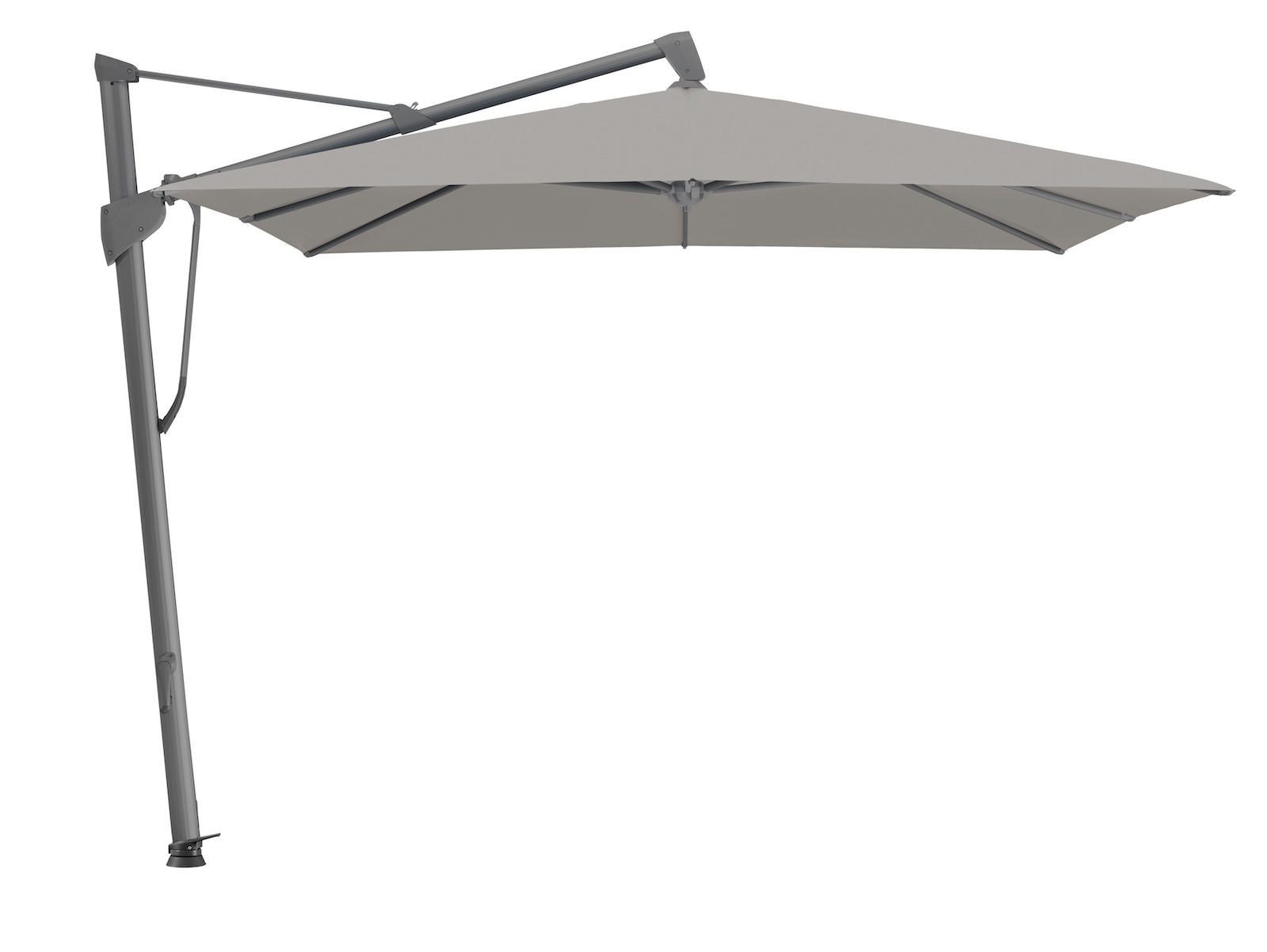 GLATZ Ampelschirm SOMBRANO® S+ quadratisch 300 x 300 cm Freiarmschirm in 23 Farben wählbar