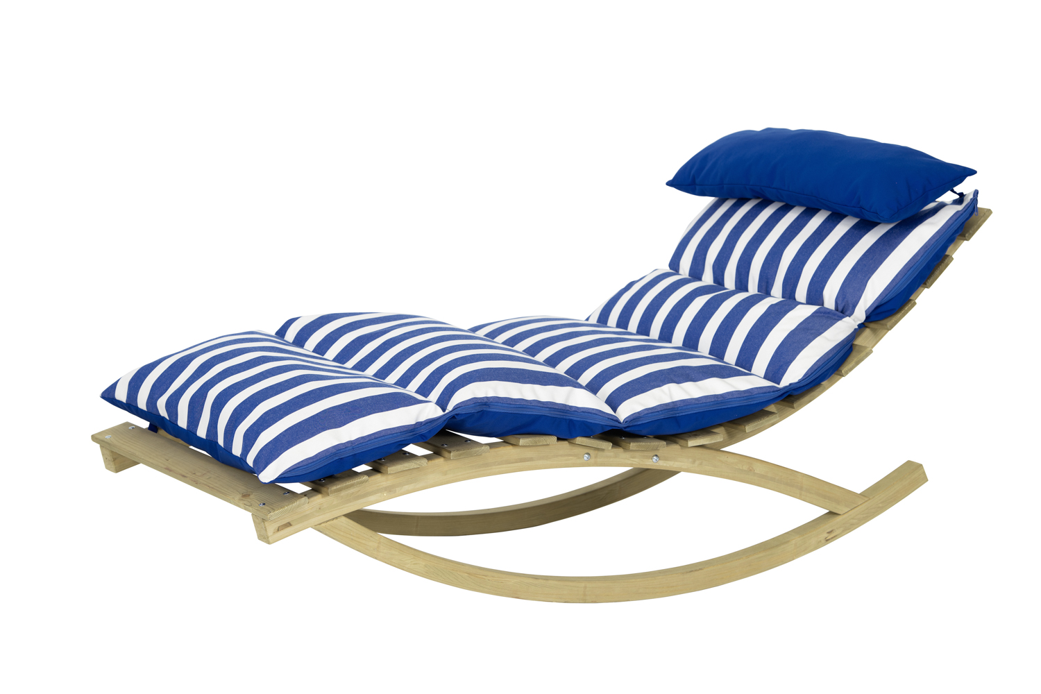 AMAZONAS Rocking Lounger Navy Schaukelliege inkl. Holzgestell und Kissen AMAZONAS Rocking Lounger Navy Schaukelliege inkl. Holzgestell und Kissen