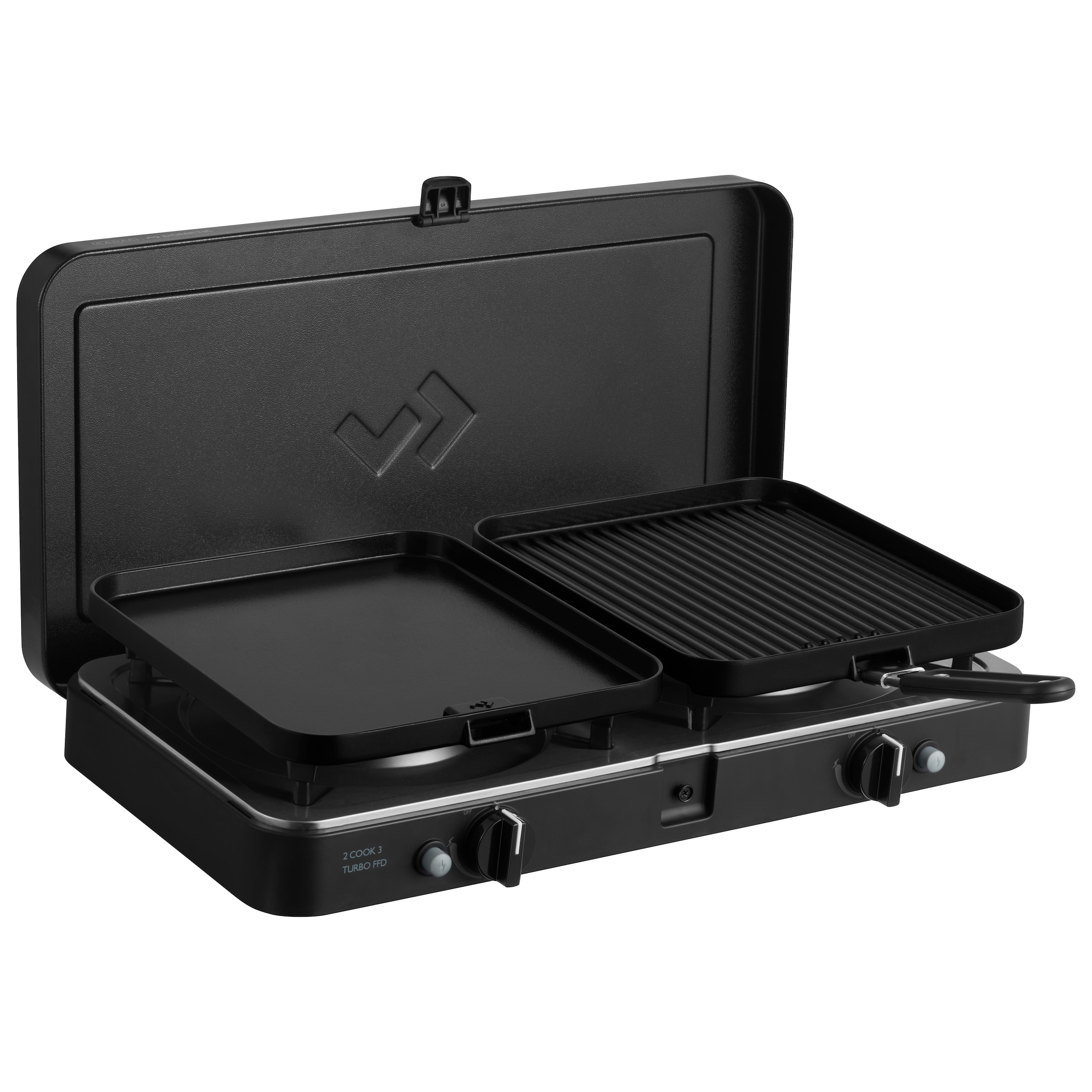Cadac 2-Cook Turbo FFD Deluxe 50mbar BBQ Gasgrill Tischgrill Campinggrill 203F2C-20-DE