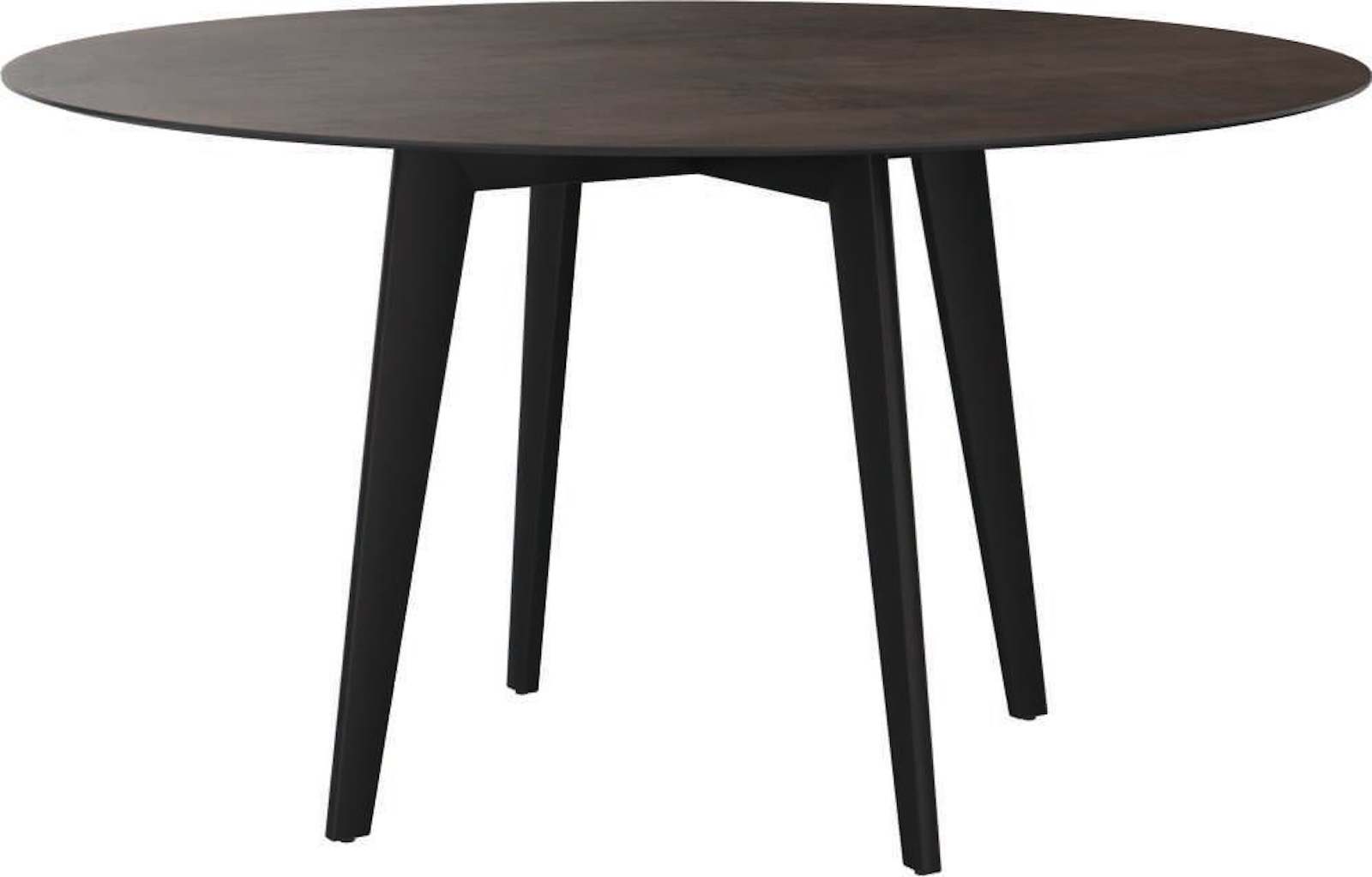 Stern Gartentisch Rund Lounge-Tisch Dining-Tisch Ø110 cm wählbare Tischplatte