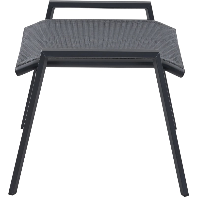 Siena Garden Tauro Hocker – Aluminium & Ranotex in royal-grey (S83266)