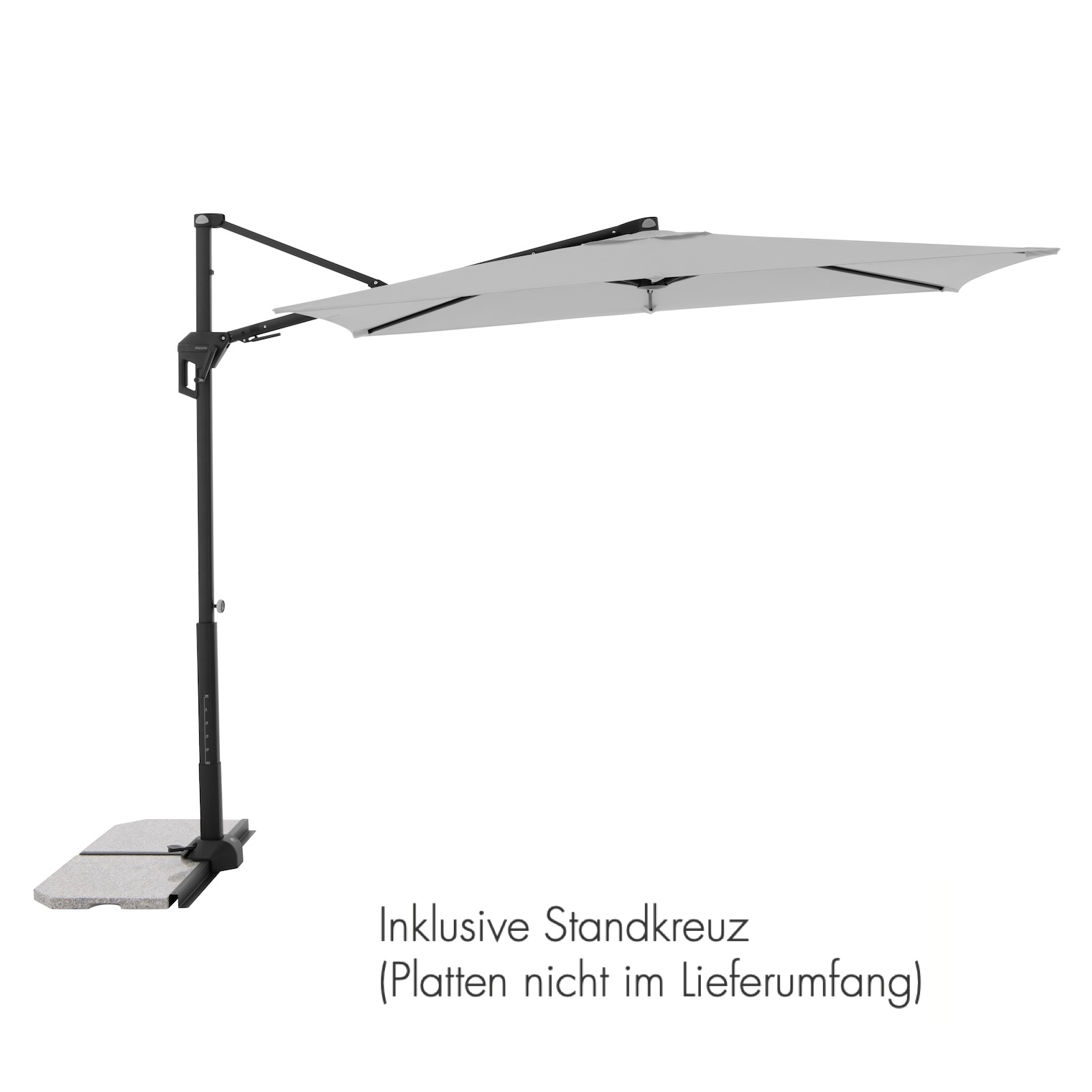 Doppler ACTIVE Pendel Green Edition 240 x 135 cm Pendelschirm Sonnenschirm Ampelschirm 4 Farben