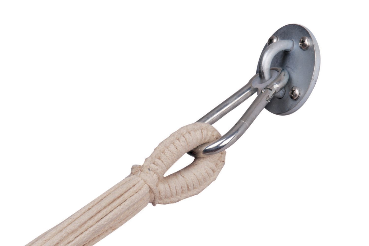 AMAZONAS Easy+ Stabiler Wandhaken mit Karabiner für Hängematten & Hängesessel bis 200 kg AMAZONAS Easy+ Stabiler Wandhaken mit Karabiner für Hängematten & Hängesessel bis 200 kg