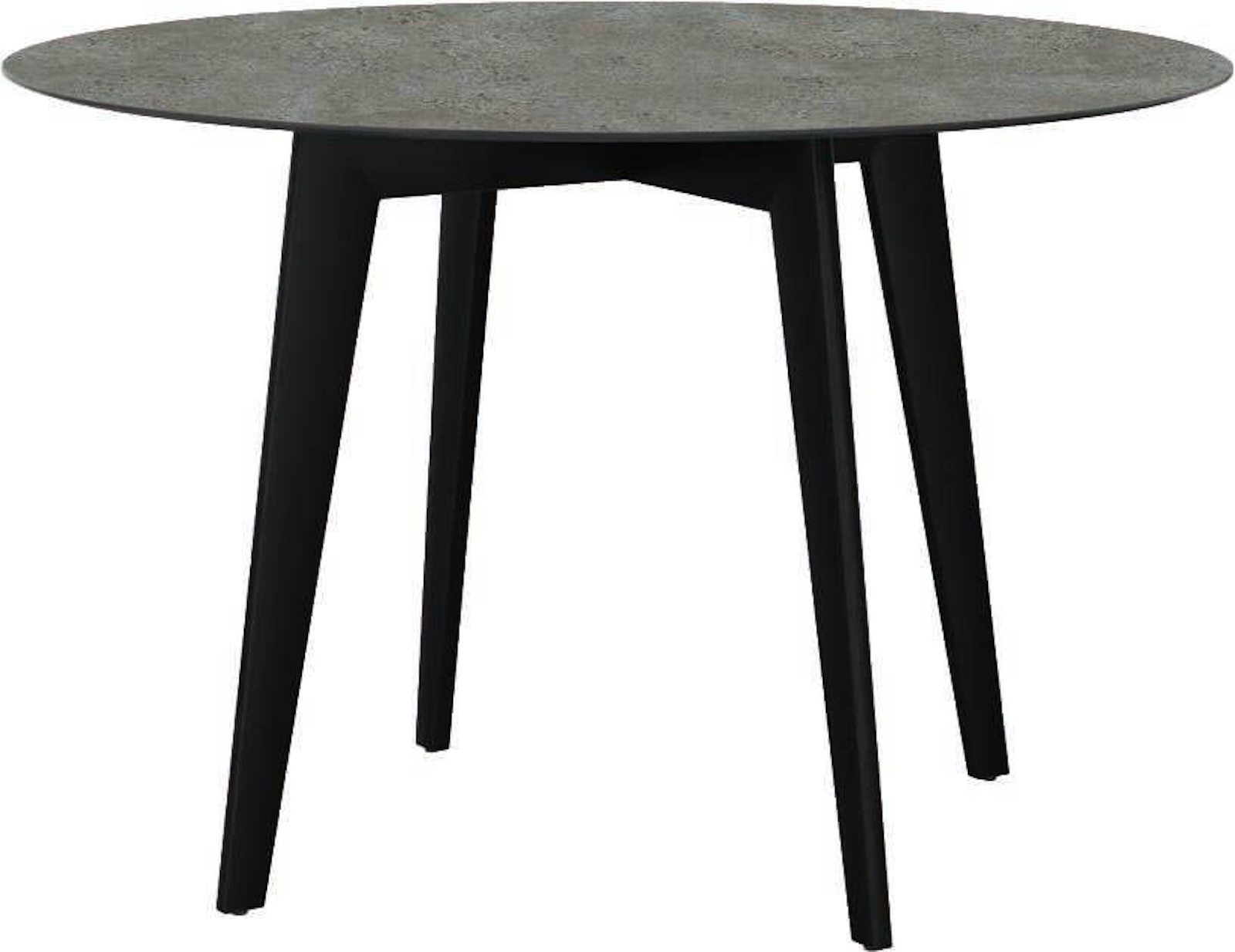Stern Gartentisch Rund Lounge-Tisch Dining-Tisch Ø110 cm wählbare Tischplatte
