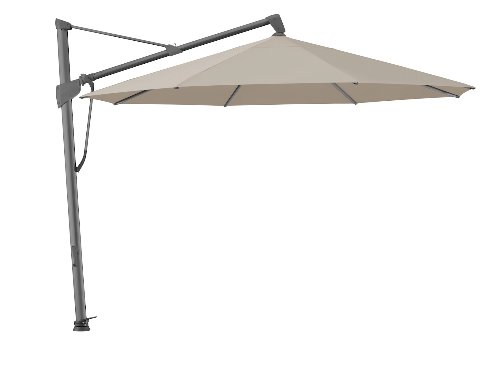 GLATZ Ampelschirm SOMBRANO® S+ rund ø 400 cm Freiarmschirm in 26 Farben wählbar