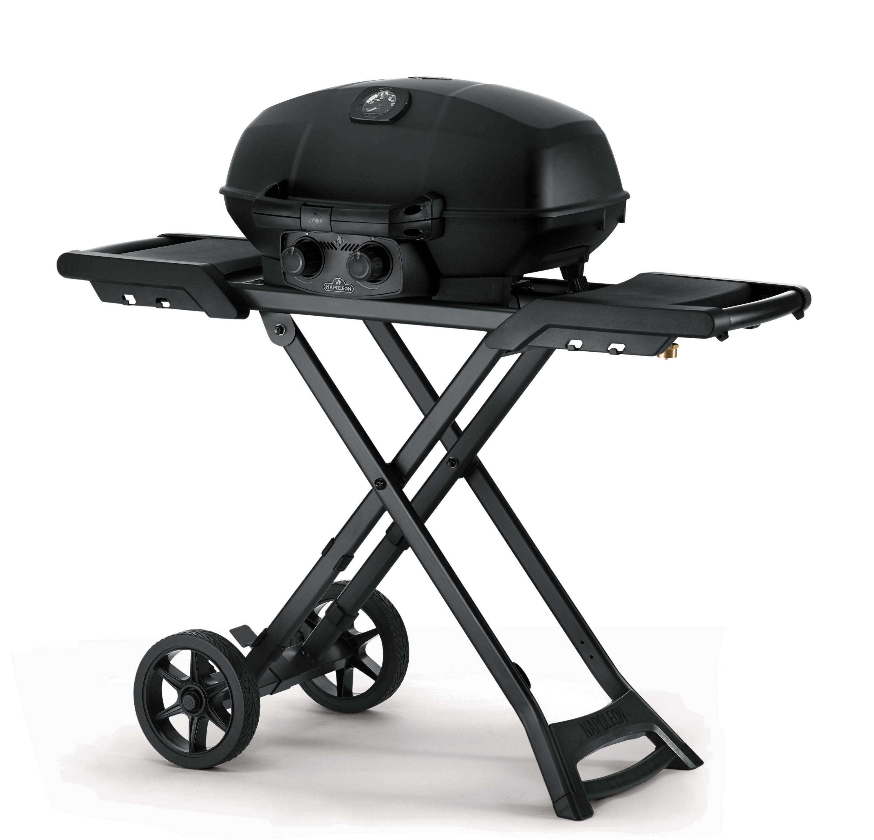Napoleon Phantom TRAVELQ PRO285X Tragbarer Gasgrill Mattschwarz 4,1 kW 2 Brenner PRO285X-MK-DE-PHM