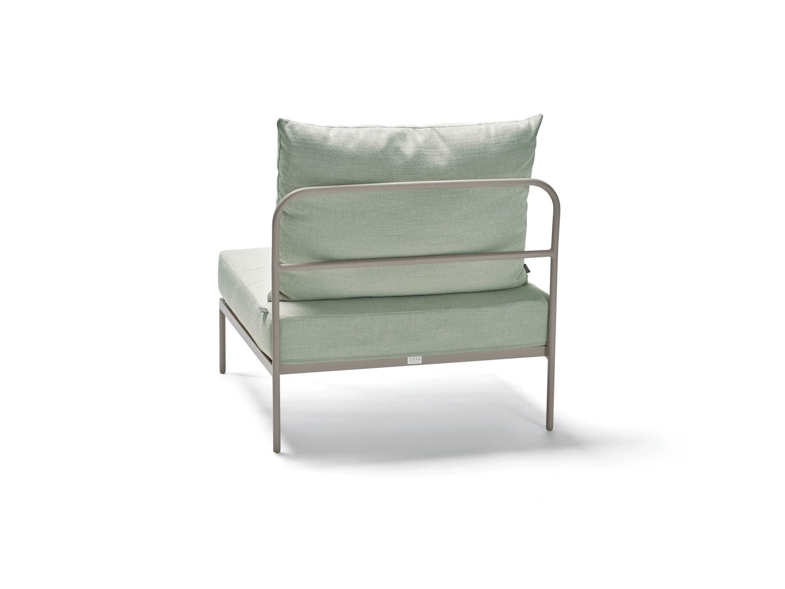 Stern Coco Lounge-Mittelelement Lounge-Bank Lounge-Sofa Gartensofa greige/salbei