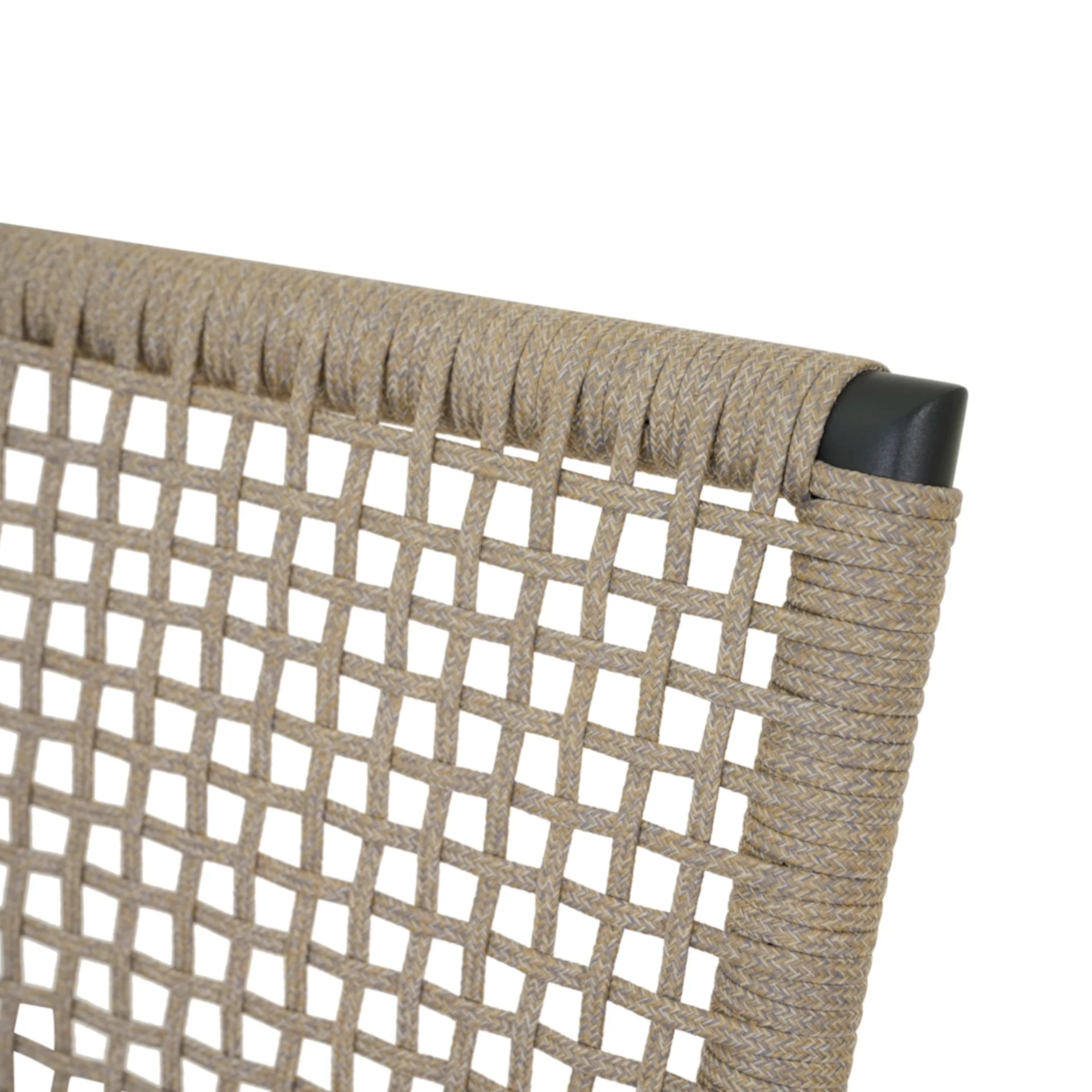 Siena Garden Kent Stapelsessel – Aluminiumgestell, Rope incl. Kissen