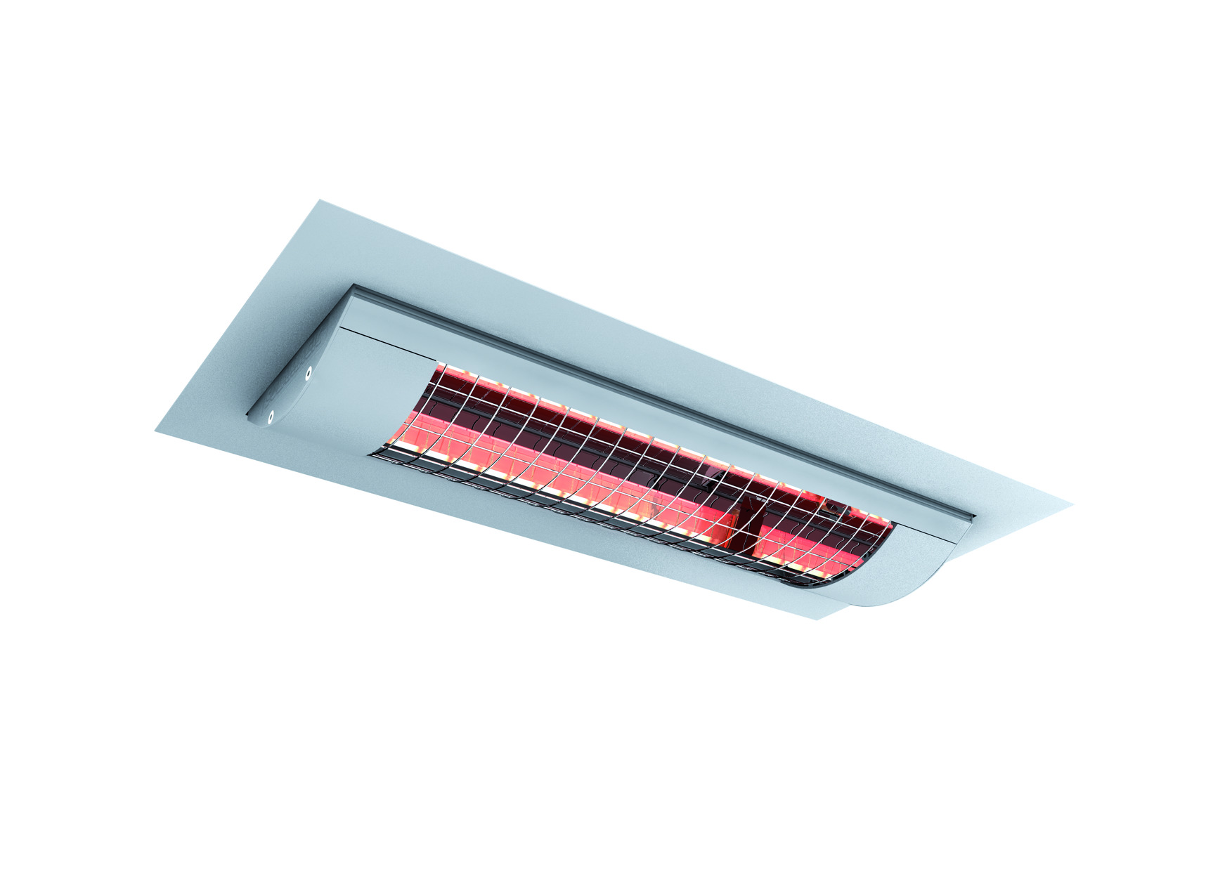 Solamagic ECO-1400 Infrarotheizstrahler Heizstrahler 1400 W inkl. Einbaurahmen