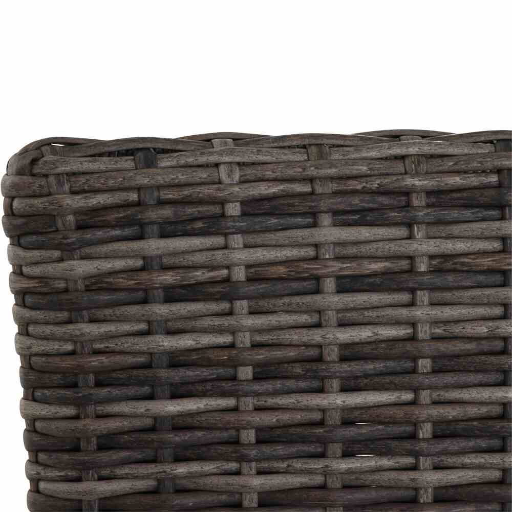 Siena Garden Verdo Dining Move Sessel Gardino®-Geflecht bronze-grau/Aluminium/Teak