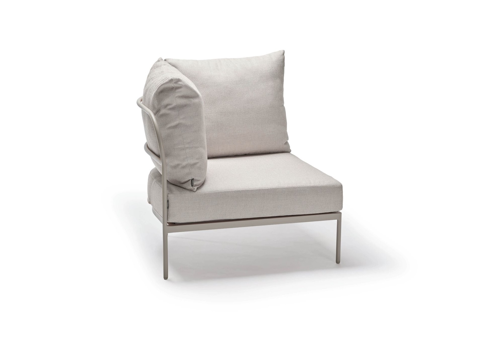Stern Coco Lounge-Eckelement Lounge-Bank Lounge-Sofa Gartensofa greige/vanilla
