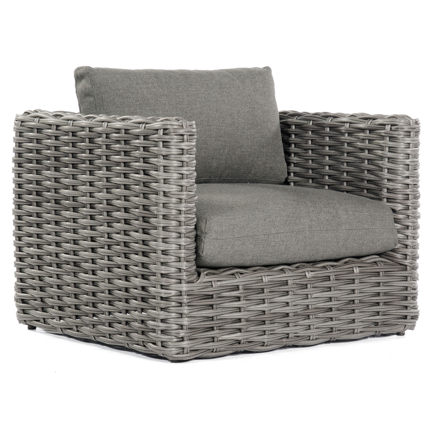 Sonnenpartner Sands Loungesessel Loungestuhl Aluminium mit Polyrattan charcoal