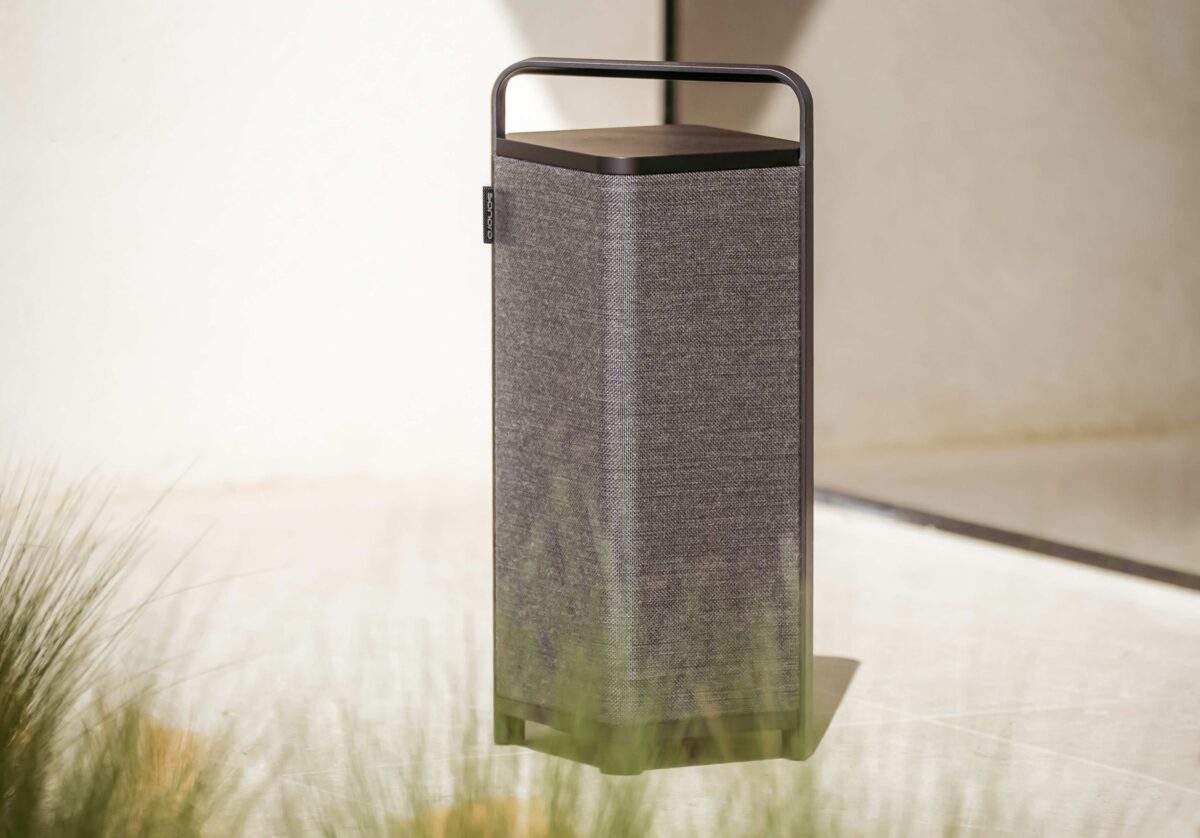 sonoro Vibes L Tragbarer Outdoor Bluetooth Lautsprecher mit HiFi-Klang Schwarz