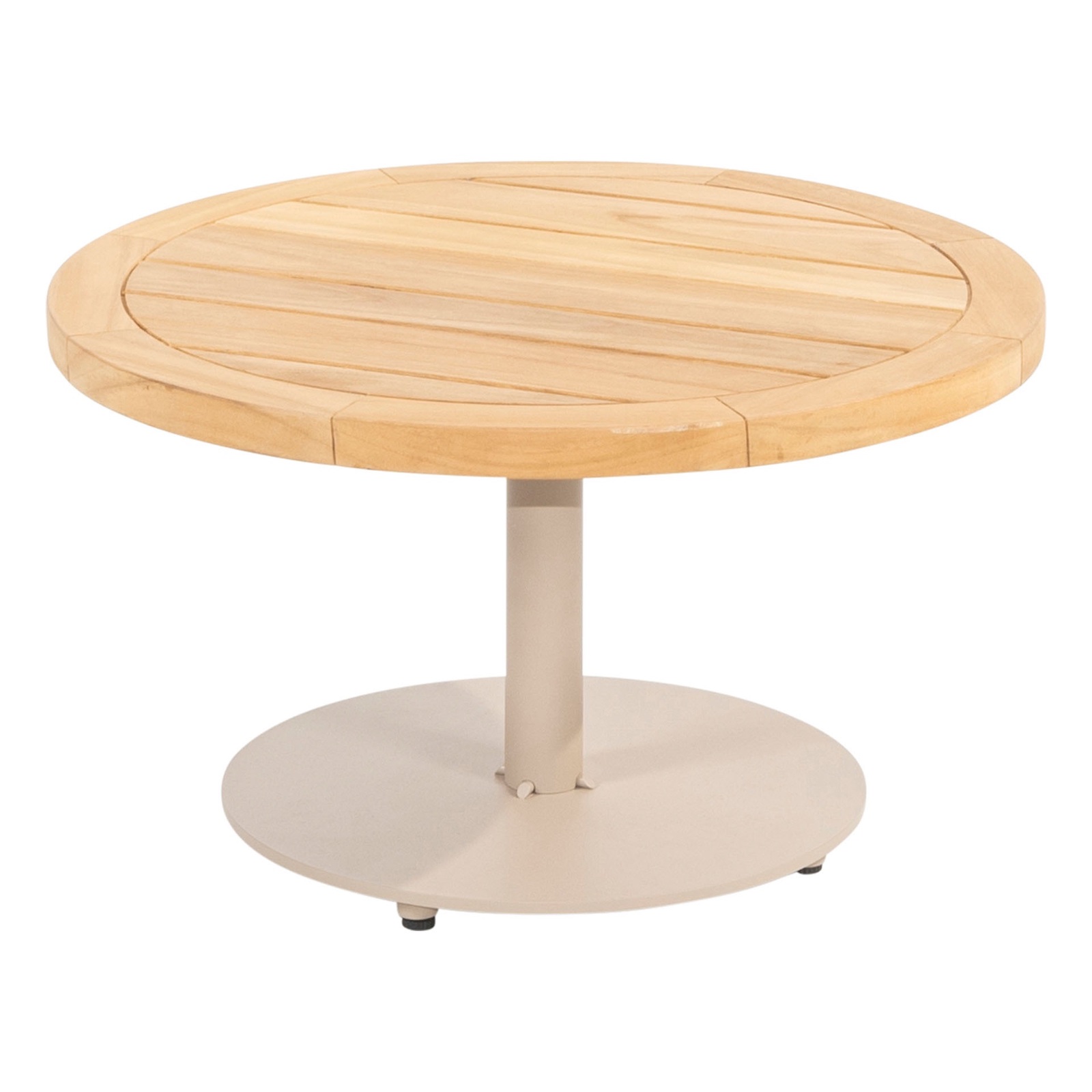 4Seasons - Volta Kaffee Tisch 60 cm rund latte Teak 4Seasons - Volta Kaffee Tisch 60 cm rund latte Teak