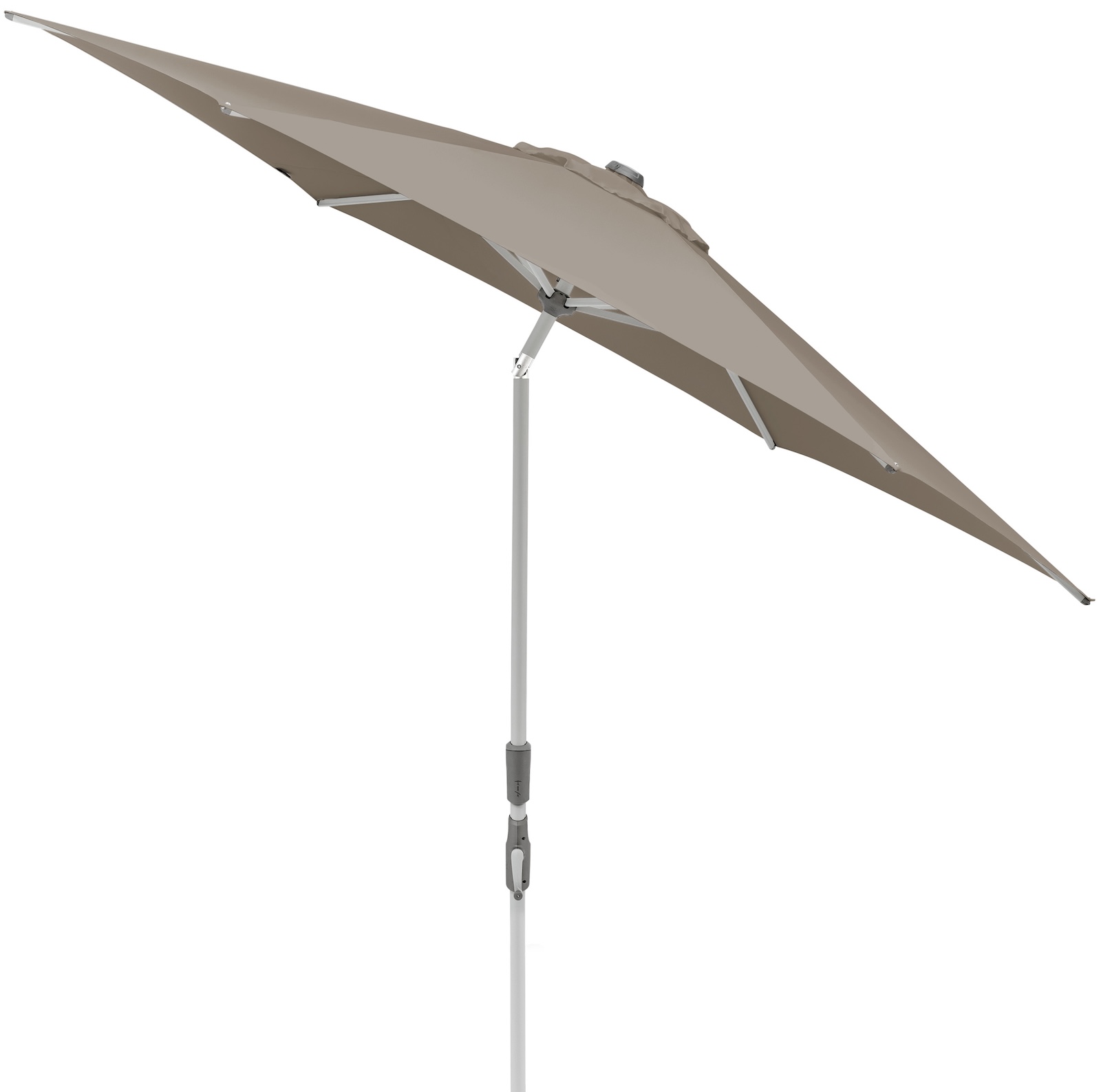 Sonnenschirm SUNCOMFORT® by Glatz Slide ø 250 cm rund in Light Taupe 053
