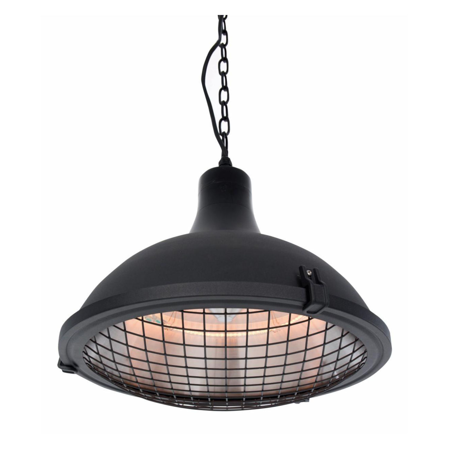 SUNRED® Hänge-Infrarot-Heizstrahler Indus II Bright Hanging Black 2100 Watt