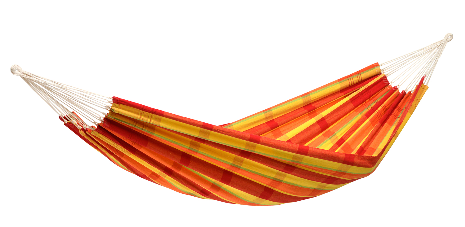 AMAZONAS XL Hängematte Barbados Papaya Tuchhängematte Liegefläche ca. 230 x 150 cm AMAZONAS XL Hängematte Barbados Papaya Tuchhängematte Liegefläche ca. 230 x 150 cm