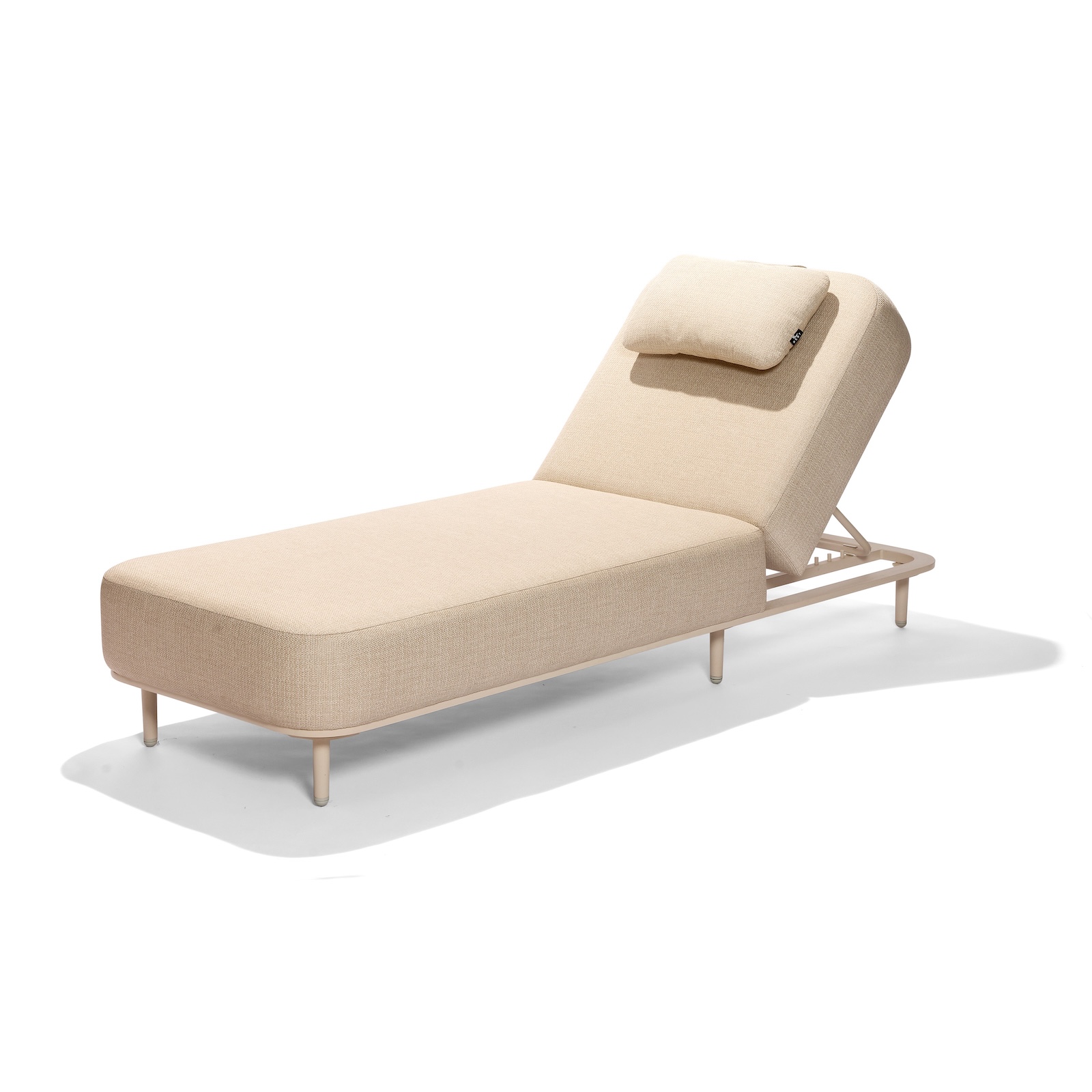 Best Belfort gepolsterter Loungesessel Sonnenliege Sand 74 x 205 x 36 cm Best Belfort gepolsterter Loungesessel Sonnenliege Sand 74 x 205 x 36 cm