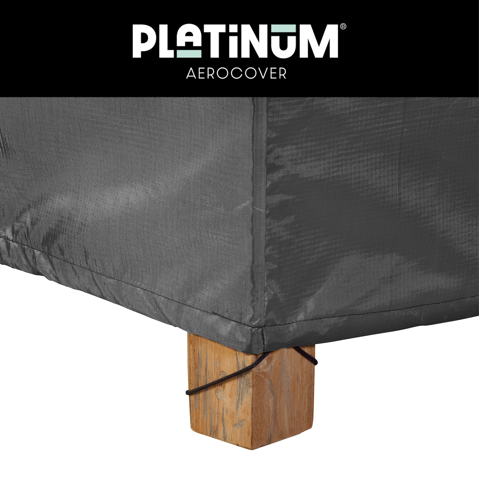 AeroCover Schutzhülle für rechteckige Lounge-Sets Schutzhaube 180 x 150 x H 85 cm