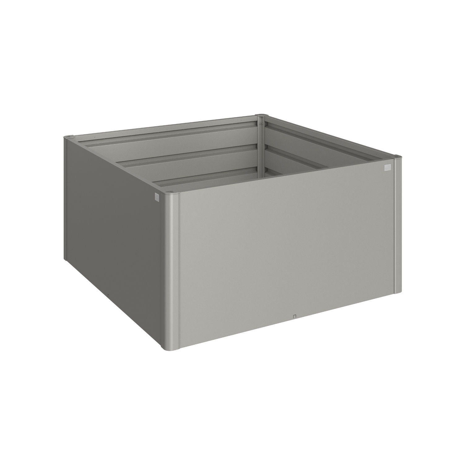 Biohort HochBeet Pflanzgefäss quarzgrau-metallic Stahlblech/Glasfaser