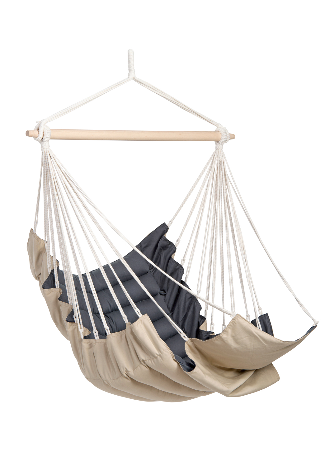AMAZONAS XXL Wendehängesessel California Sand American Style Sitzfläche ca. 170 x 70 cm